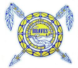 Grass Lake School Braves Logo